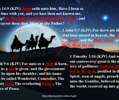 the trinity of God